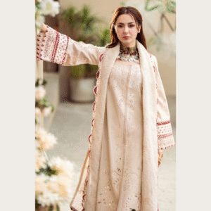 qalamkar unstitched dhanak 3pc