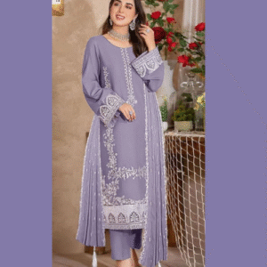 zarqash unstitched dhanak 3pc